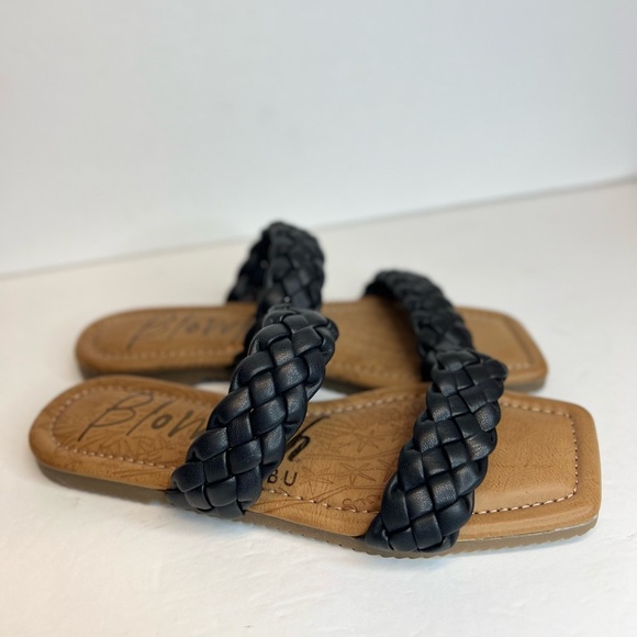Blowfish Womens Zelie Square Toe Braided Comfort Slides Lot of 2 Both Sz 7.5M NU - Picture 5 of 14